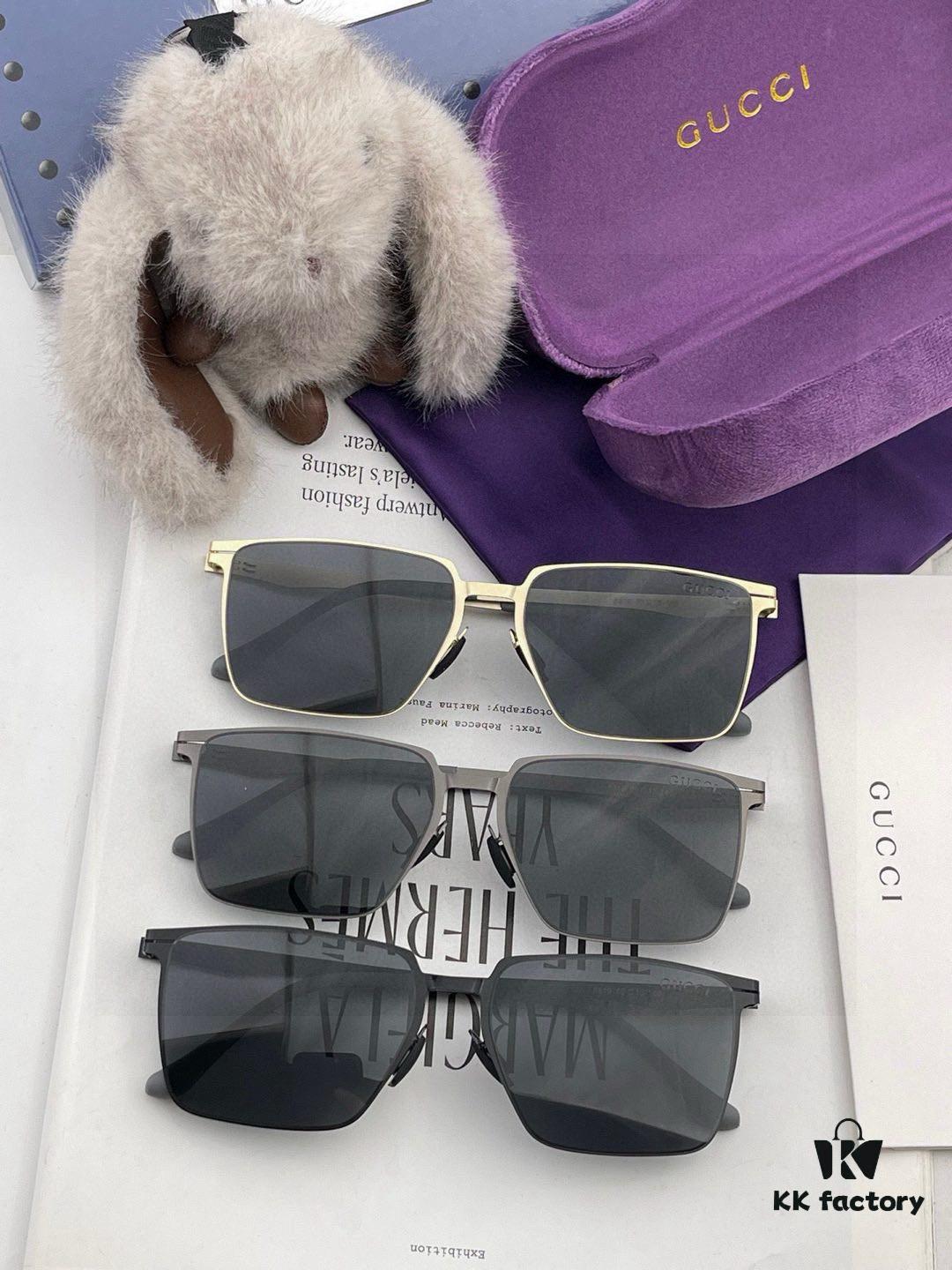 6931fe243a89a121ed54e4e6 GUCCI 2025 New Unisex Polygonal Sunglasses G9881, Electroplated Finish, Non-Fading, Ultra-Lightweight and Highly Elastic Frame, Screw-Free Design, Crush-Resistant, High-Definition Nylon Lenses, Premium Craftsmanship, Original Materials, Stylish and Versatile