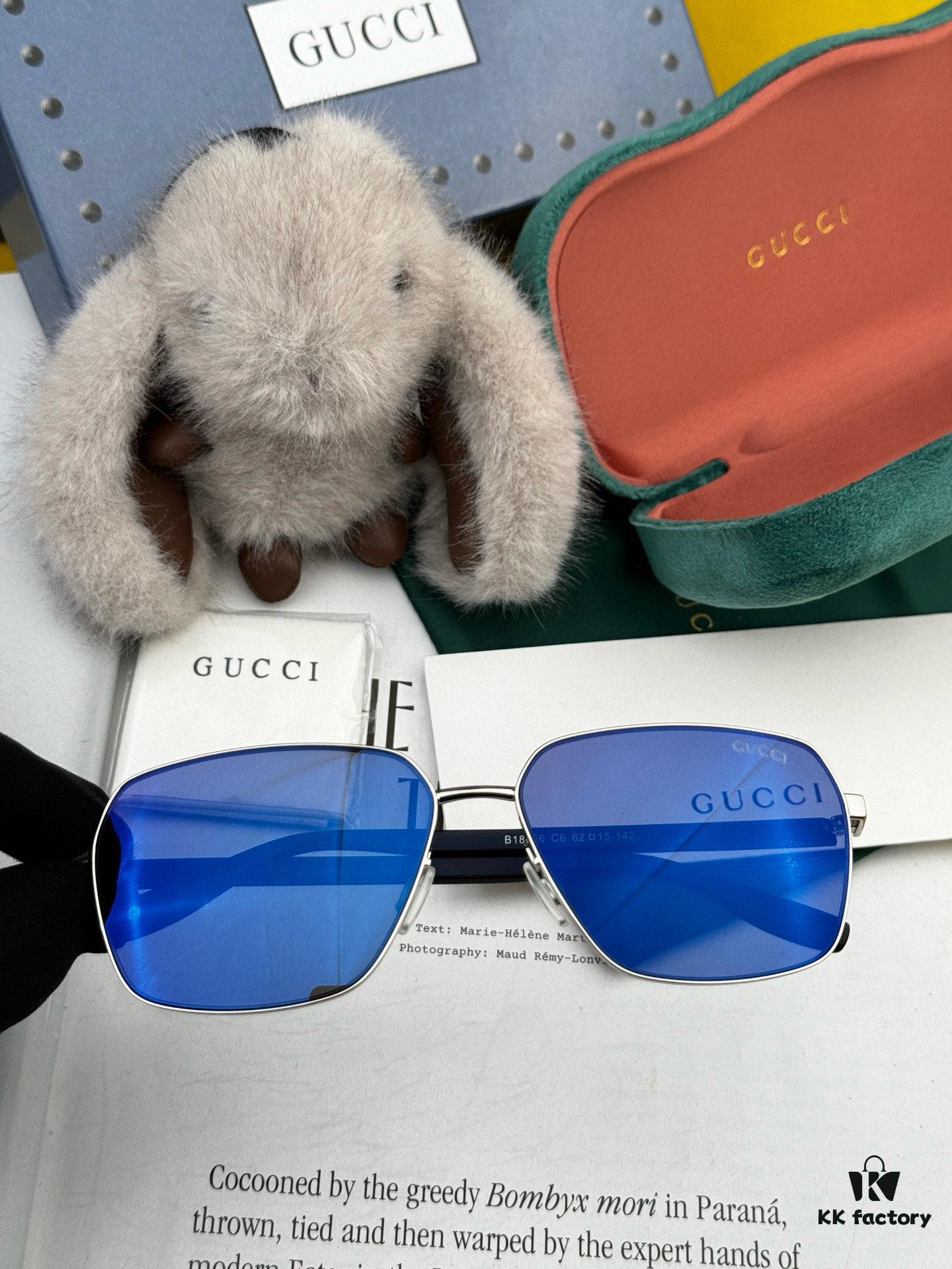 6931fe243a89a121ed54e4e8 GUCCI Men's Colorful Pilot Polarized Sunglasses