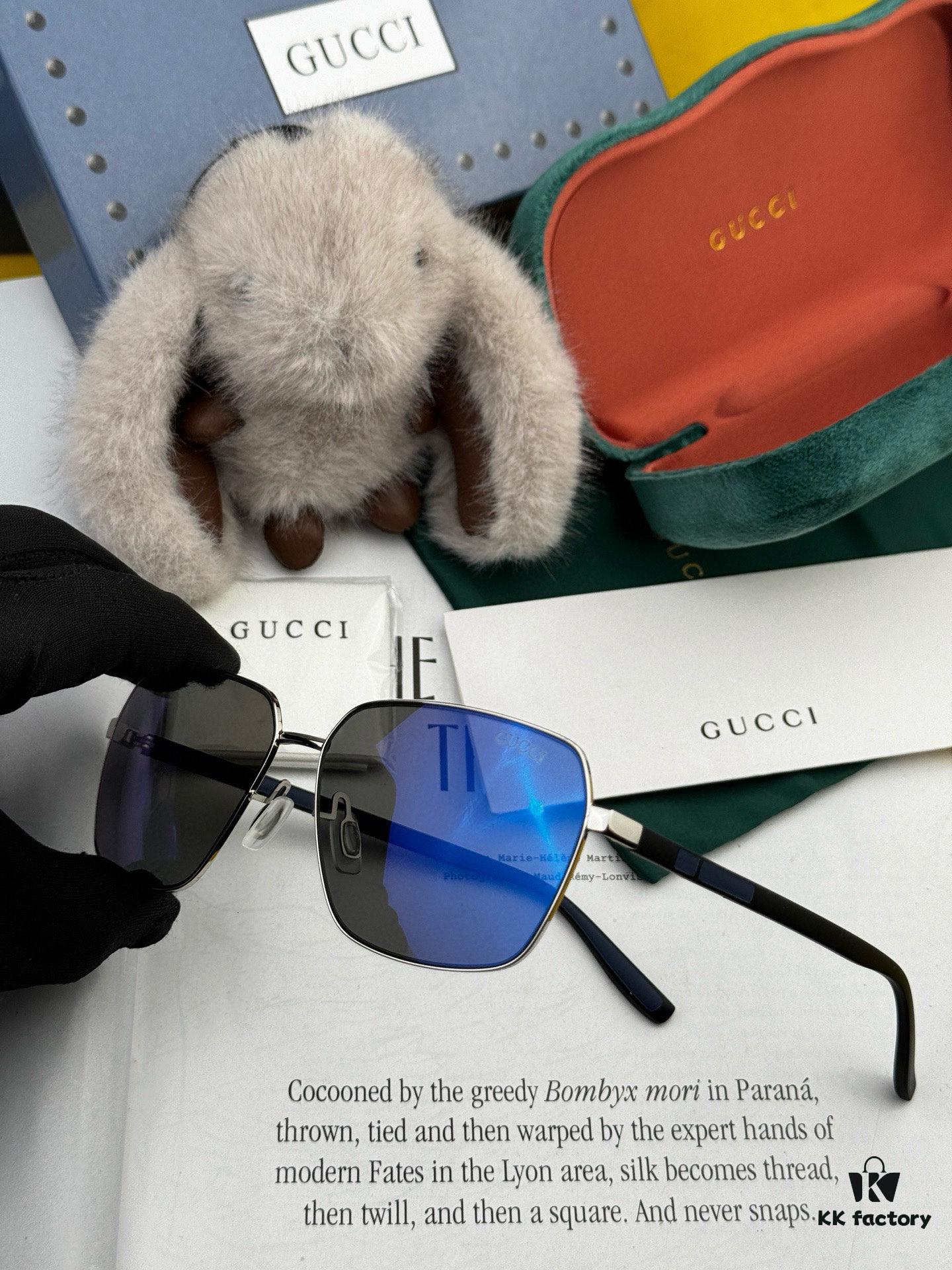 6931fe243a89a121ed54e4ea GUCCI Men's Colorful Pilot Polarized Sunglasses