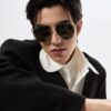 6931fe273a89a121ed54e50b GUCCI Men's Colorful Pilot Polarized Sunglasses