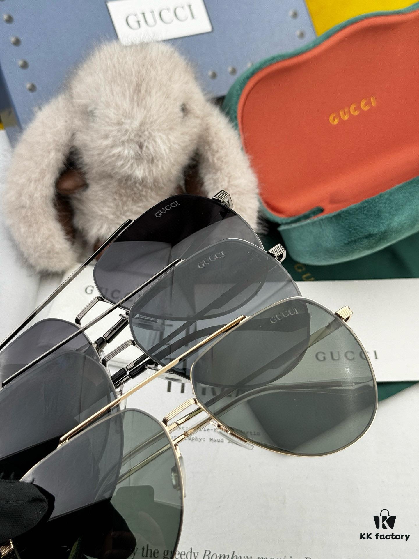 6931fe273a89a121ed54e512 GUCCI Men's Colorful Pilot Polarized Sunglasses