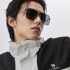 GUCCI Men's Colorful Pilot Polarized Sunglasses