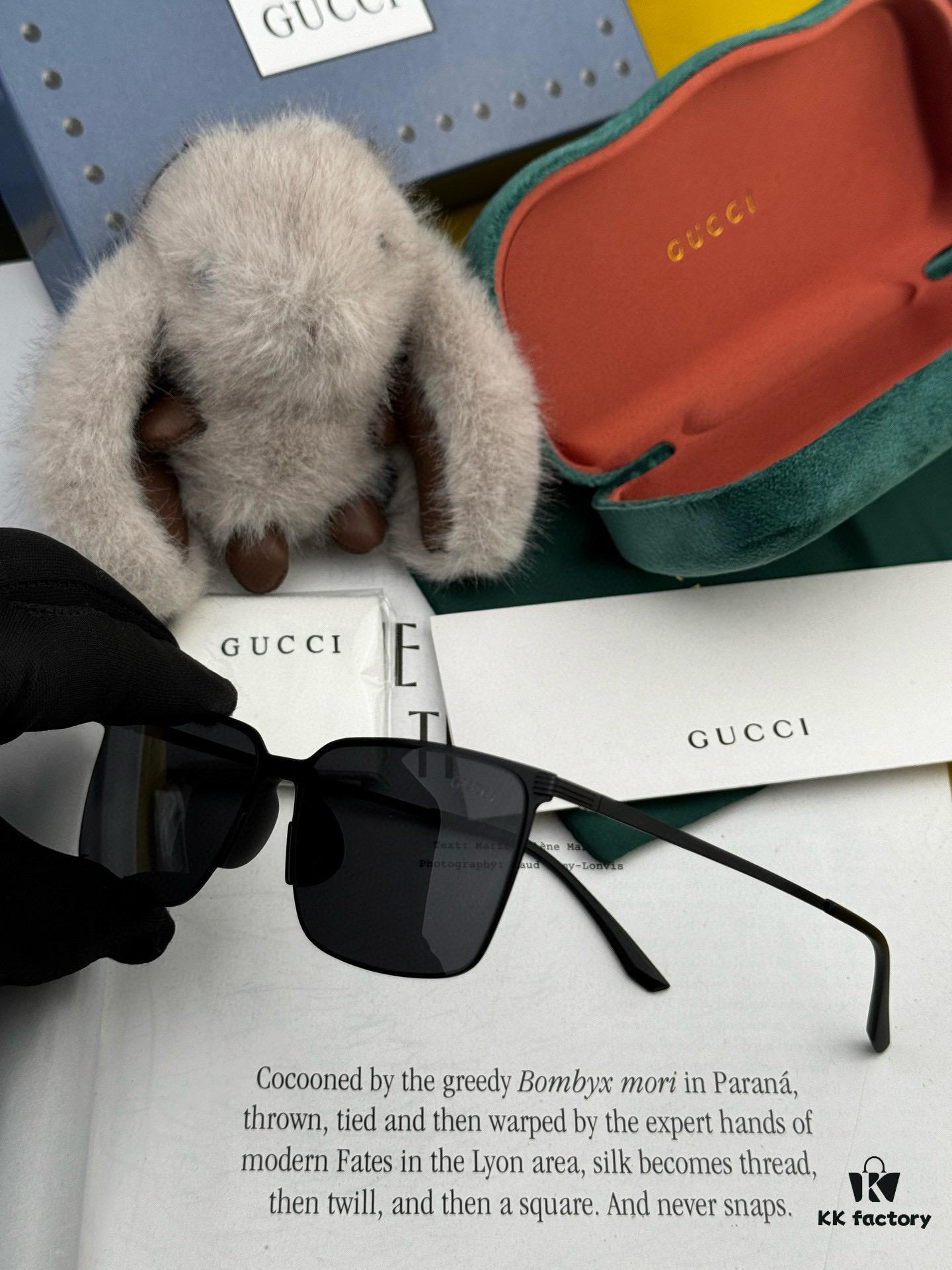 GUCCI Men's Colorful Pilot Polarized Sunglasses