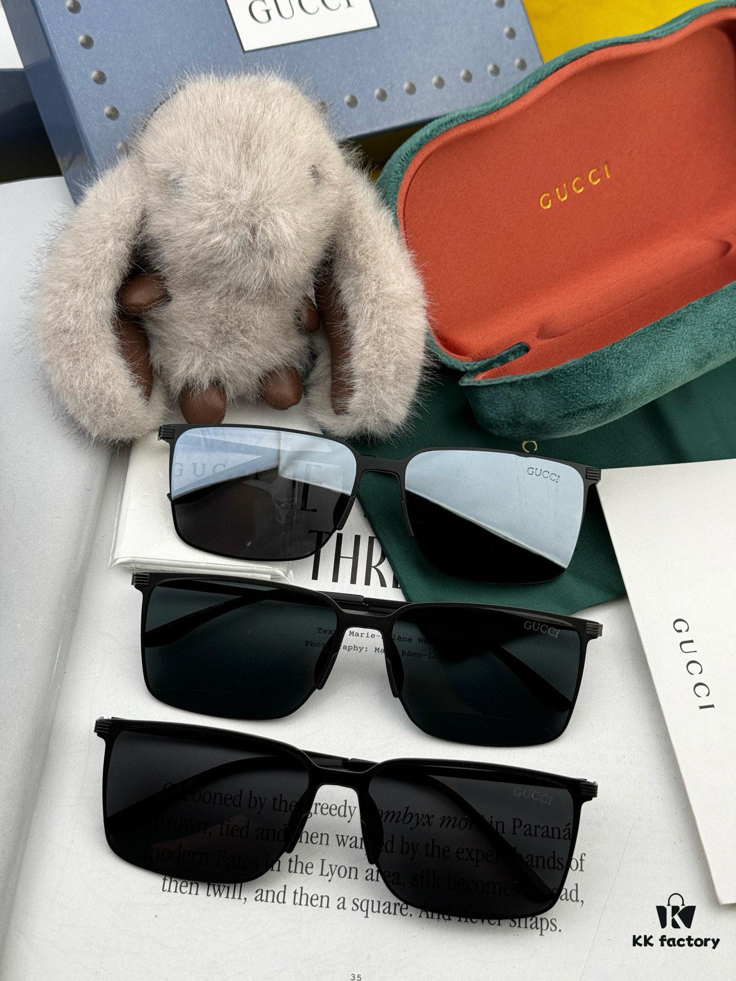 GUCCI Men's Colorful Pilot Polarized Sunglasses