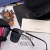 Gucci New Model One-Piece Driving Sunglasses, Must-Have Style for Travel, Celebrity Favorite Unisex Aviator Sun Glasses