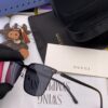 Gucci New Model One-Piece Driving Sunglasses, Must-Have Style for Travel, Celebrity Favorite Unisex Aviator Sun Glasses