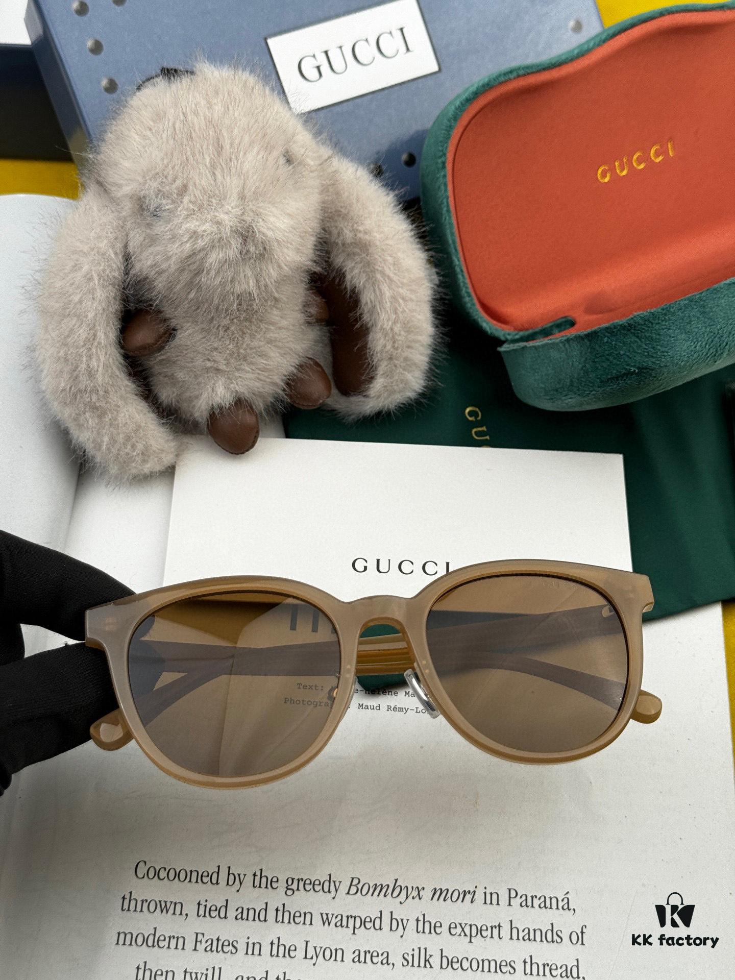 6931fe2b3a89a121ed54e546 GUCCI - Polarized Sunglasses 2025 Spring New Arrival Trendy Fashion Round Frame Polarized Sunglasses High Quality Comfortable Wear Influencer Style Women's HD Polarized Sunglasses 🕶️ High-Quality TR Frame Model: G3909 Eyewear
