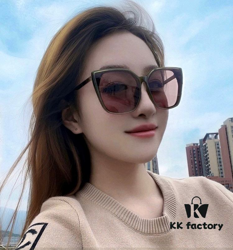 GUCCI 2025 Spring New Arrival Trendy Fashion Square Polarized Sunglasses High-Quality Comfortable Wear Influencer Style Nylon Polarized Sunglasses for Women 🕶️ High-Quality TR Frame Model: G82803