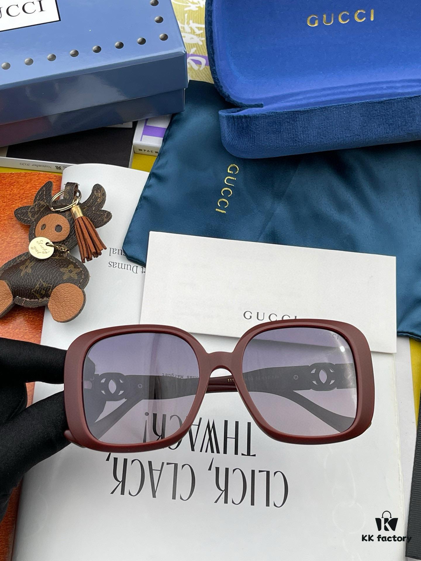 6931fe2d3a89a121ed54e563 GUCCI - Polarized Sunglasses 2025 Spring New Arrival Trendy Fashion Square Frame Polarized Sunglasses High Quality Comfortable Fit Influencer Style Women's HD Polarized Sunglasses