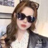 Gucci Classic Small Frame Sunglasses with Nylon Polarized UV-Protective Lenses