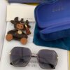 GUCCI 2025 Spring New Arrival Sunglasses, Favored by Influencers for Full Charm – Playful and Sweet with Enhanced Facial Fit, Premium Metal Finish