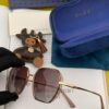GUCCI 2025 Spring New Arrival Sunglasses, Favored by Influencers for Full Charm – Playful and Sweet with Enhanced Facial Fit, Premium Metal Finish