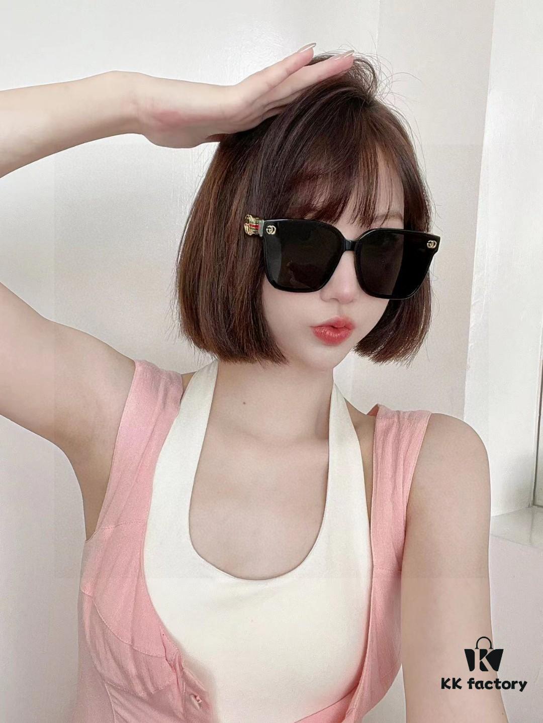6931fe343a89a121ed54e5c5 Gucci 2025 Spring New Arrival Super Fresh Style Ultra-Bright Frame with Large G Logo on Temple, Elegant and Stylish Women's Popular Sunglasses