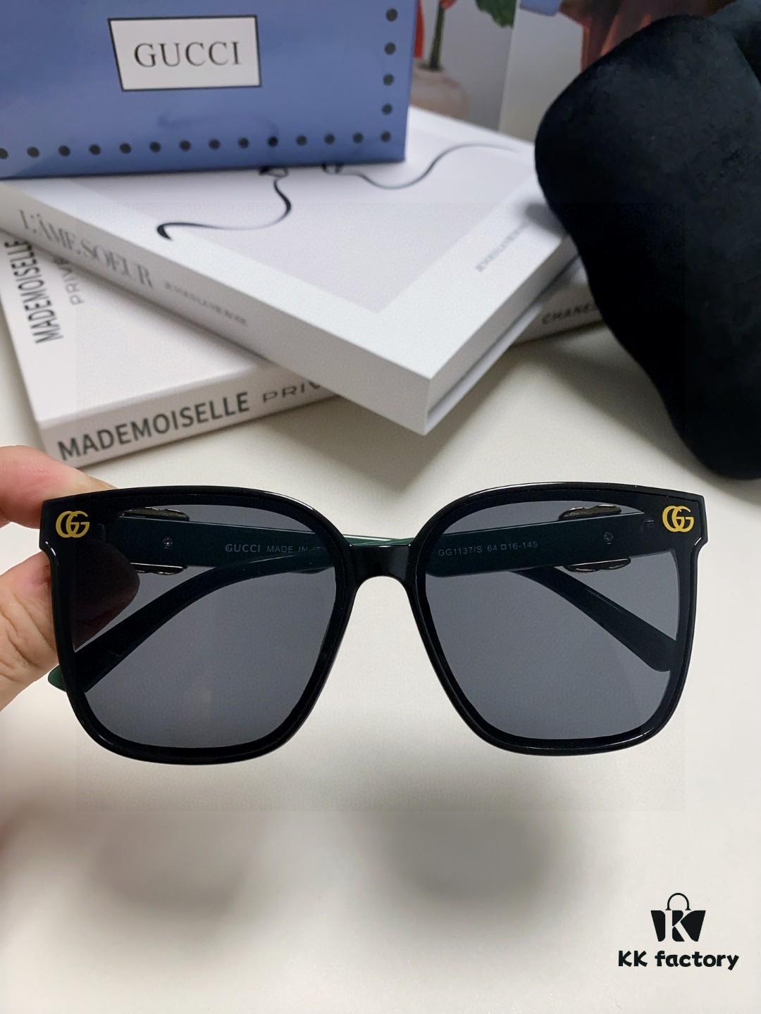 6931fe353a89a121ed54e5ca Gucci 2025 Spring New Arrival Super Fresh Style Ultra-Bright Frame with Large G Logo on Temple, Elegant and Stylish Women's Popular Sunglasses