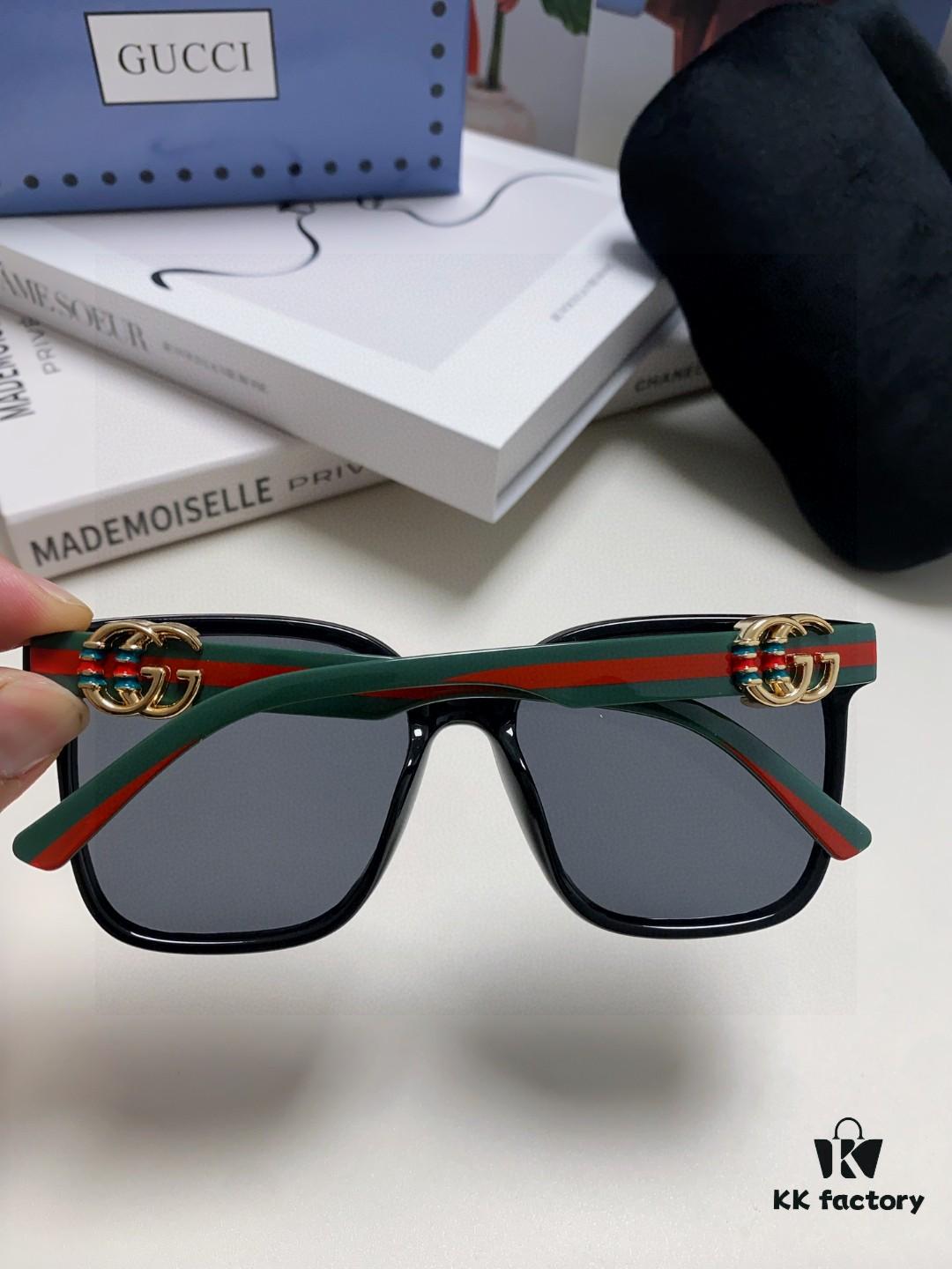 6931fe353a89a121ed54e5cb Gucci 2025 Spring New Arrival Super Fresh Style Ultra-Bright Frame with Large G Logo on Temple, Elegant and Stylish Women's Popular Sunglasses