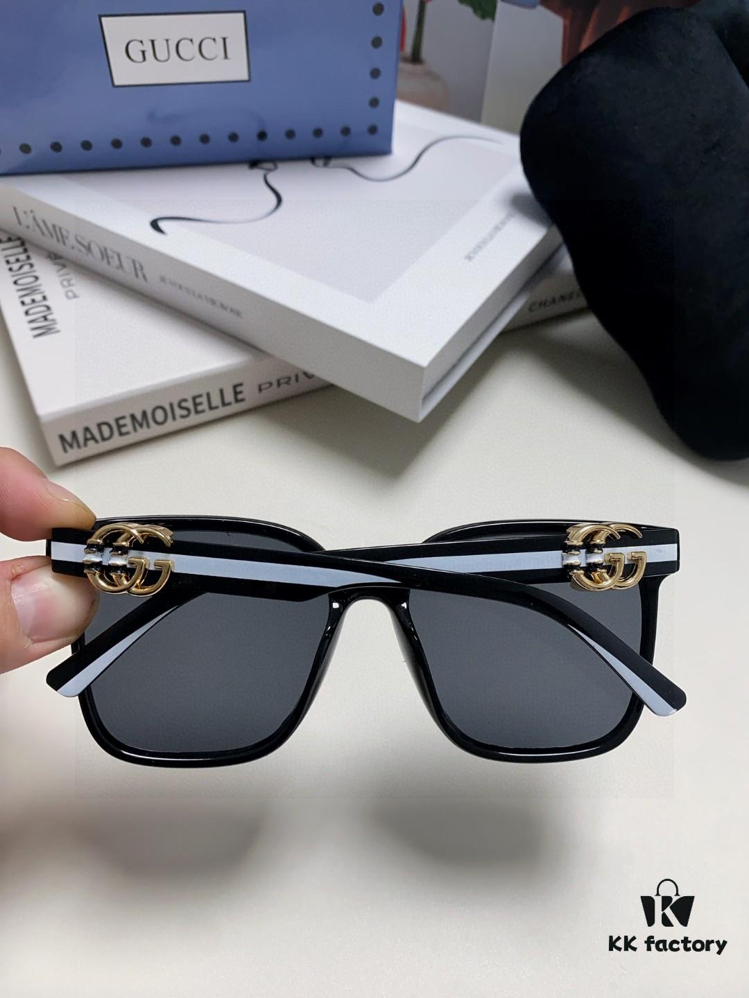 6931fe363a89a121ed54e5d6 Gucci 2025 Spring New Arrival Ultra-Fresh Style Shiny Frame with Oversized G Logo on Temples, Elegant and Stylish Women's Best-Selling Sunglasses
