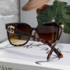 6931fe363a89a121ed54e5df Gucci 2025 Spring New Arrival Ultra-Fresh Style Shiny Frame with Oversized G Logo on Temples, Elegant and Stylish Women's Best-Selling Sunglasses