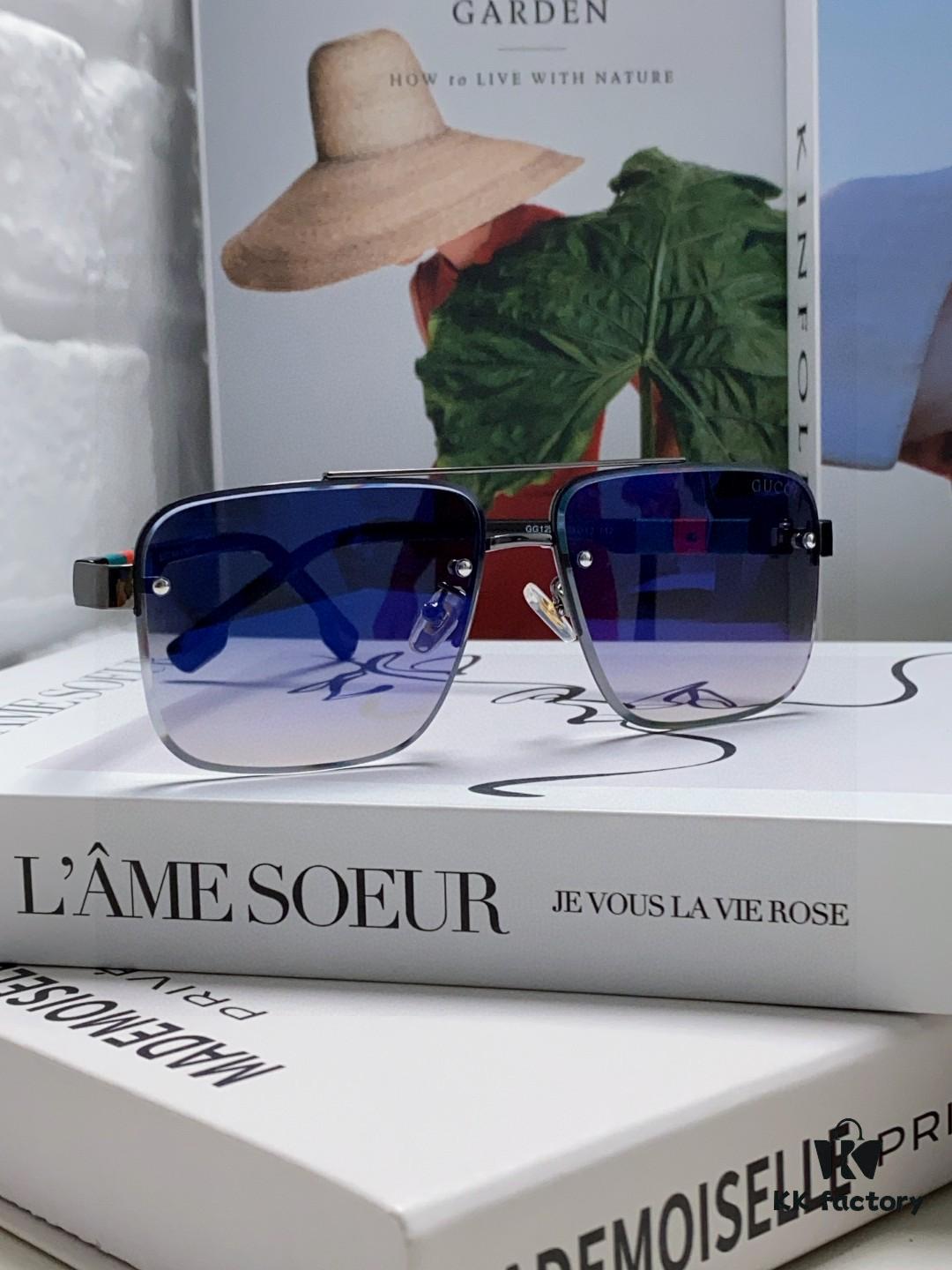 6931fe393a89a121ed54e5fc Gucci 2025 Official Early Spring New Arrival Men's Sunglasses, Popular Style Worn by Many Celebrities, Large-Frame Polarized Clear Vision Sunglasses