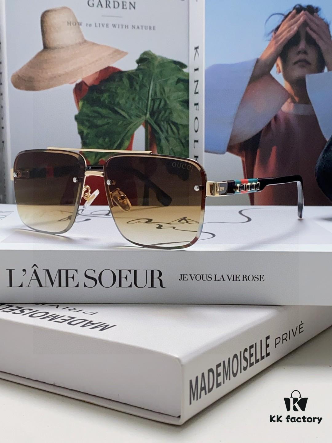 6931fe393a89a121ed54e605 Gucci 2025 Official Spring Collection Men's Sunglasses, Popular Oversized Polarized Sunglasses Worn by Many Celebrities