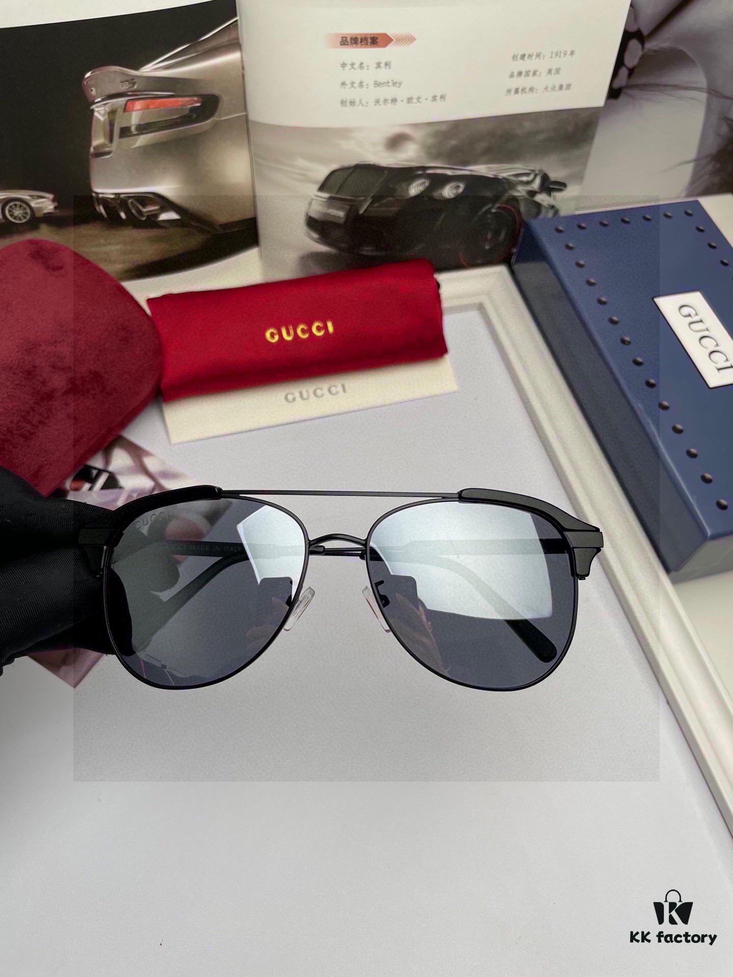 6931fe3b3a89a121ed54e612 New Arrival Gucci Men's Polarized Sunglasses