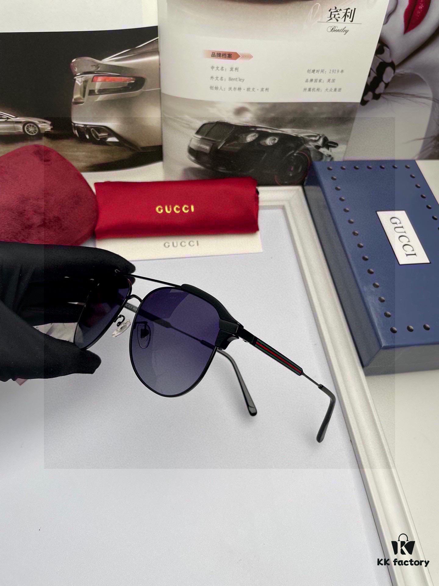 6931fe3b3a89a121ed54e613 New Arrival Gucci Men's Polarized Sunglasses