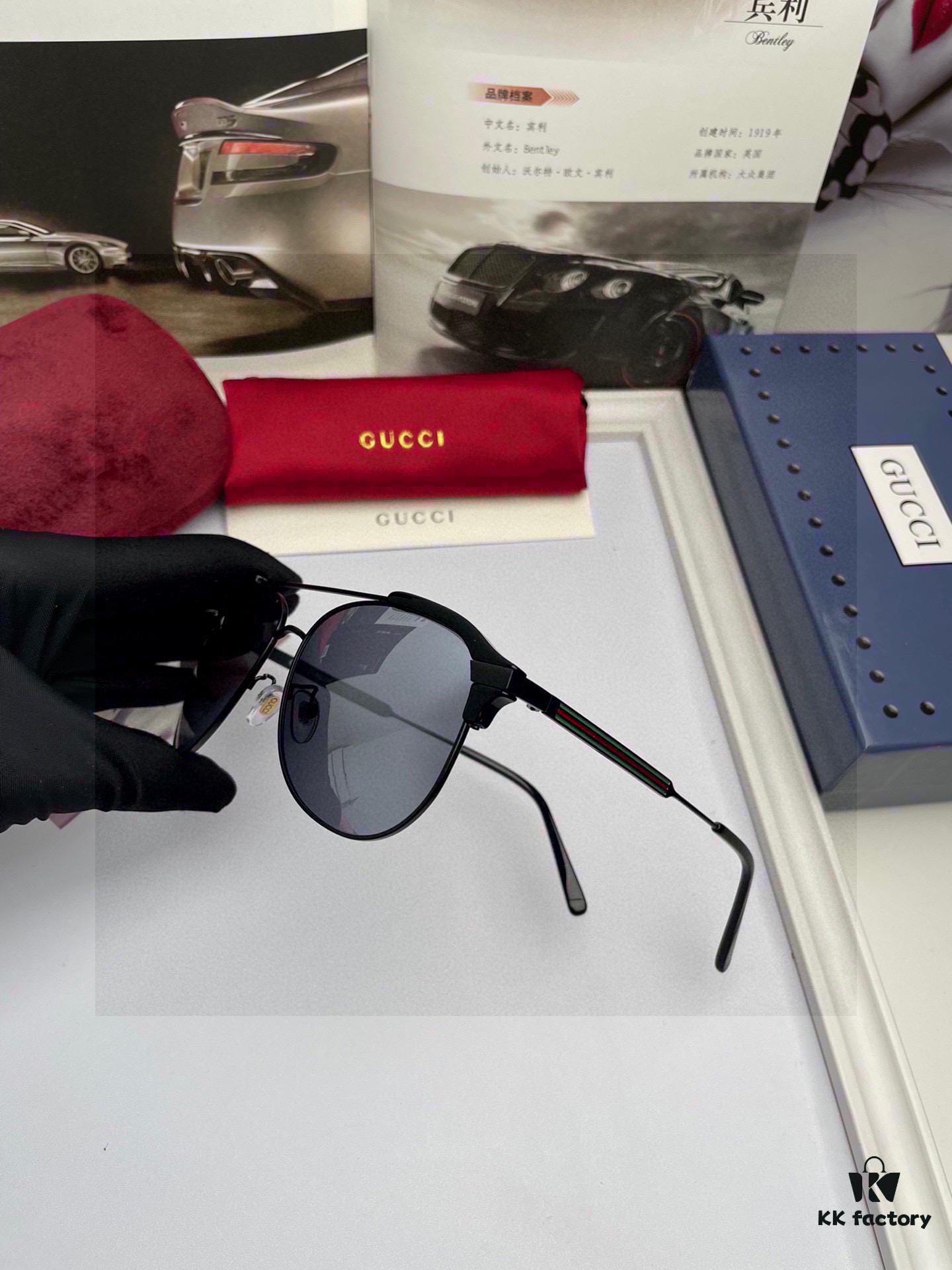 6931fe3b3a89a121ed54e615 New Arrival Gucci Men's Polarized Sunglasses