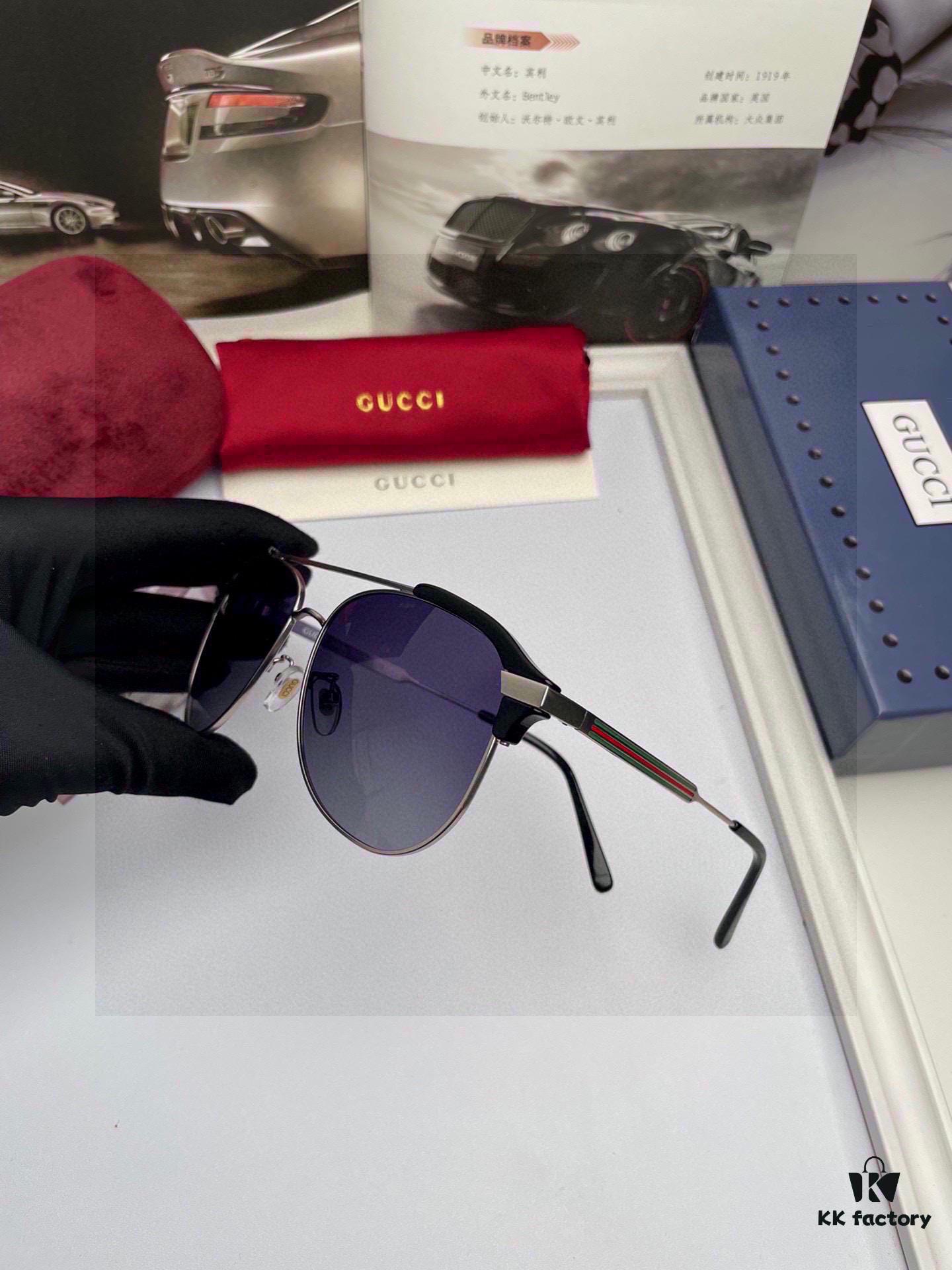 6931fe3b3a89a121ed54e616 New Arrival Gucci Men's Polarized Sunglasses