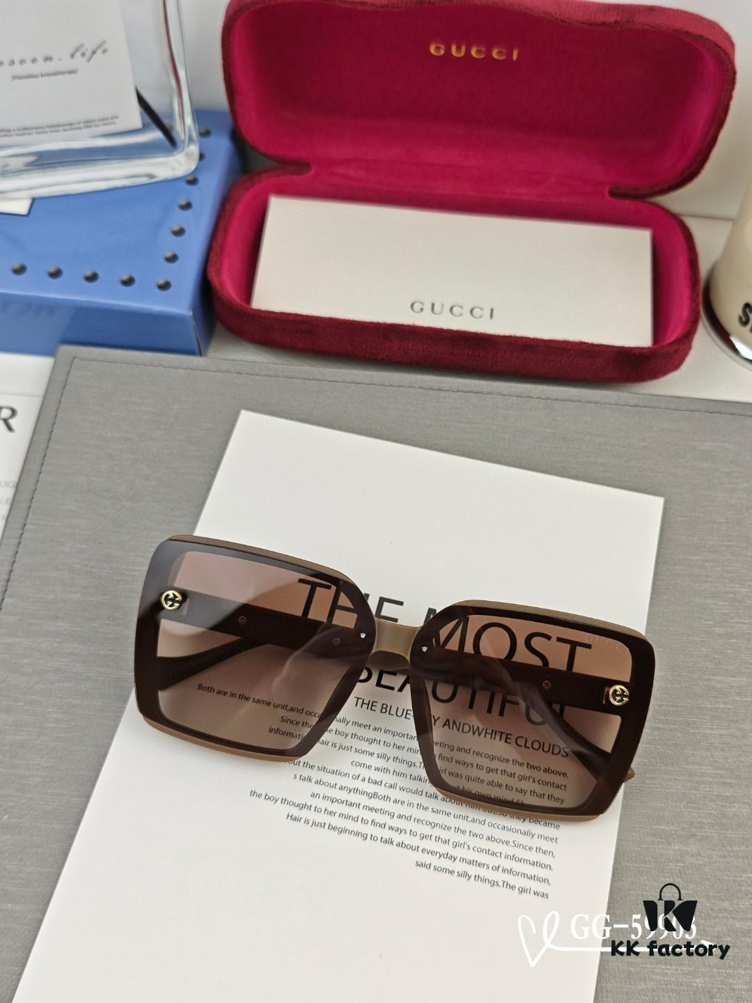 6931fe3d3a89a121ed54e631 GUCCI Italy - Polarized TR90 Frame Sunglasses with High-Definition Resin Lenses, Lightweight and Comfortable Wear, Model: 59903