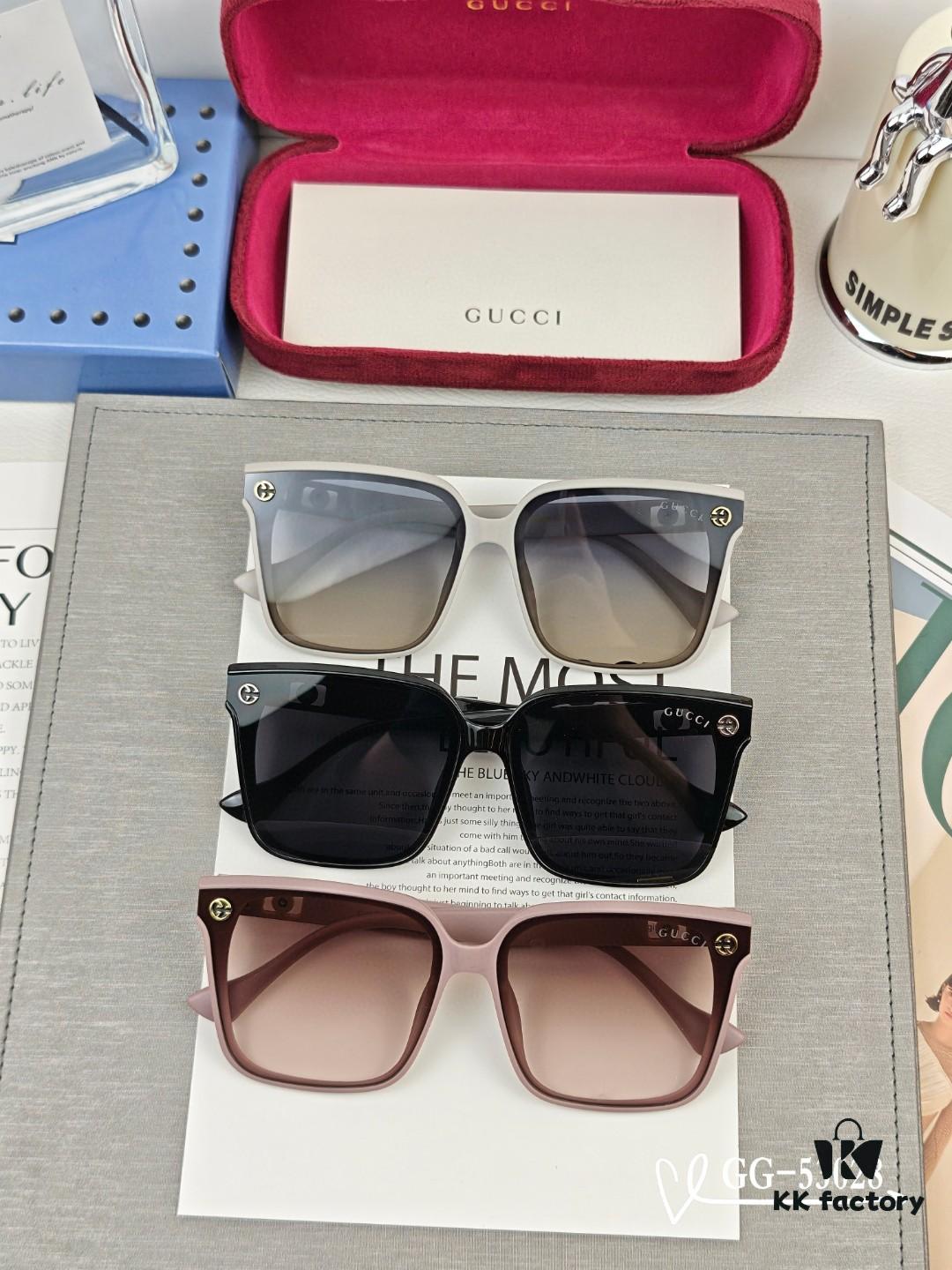 6931fe3d3a89a121ed54e635 GUCCI Italy - Polarized TR Frame Sunglasses with High-Definition Resin Lenses, Lightweight and Comfortable Wear, Model 53028