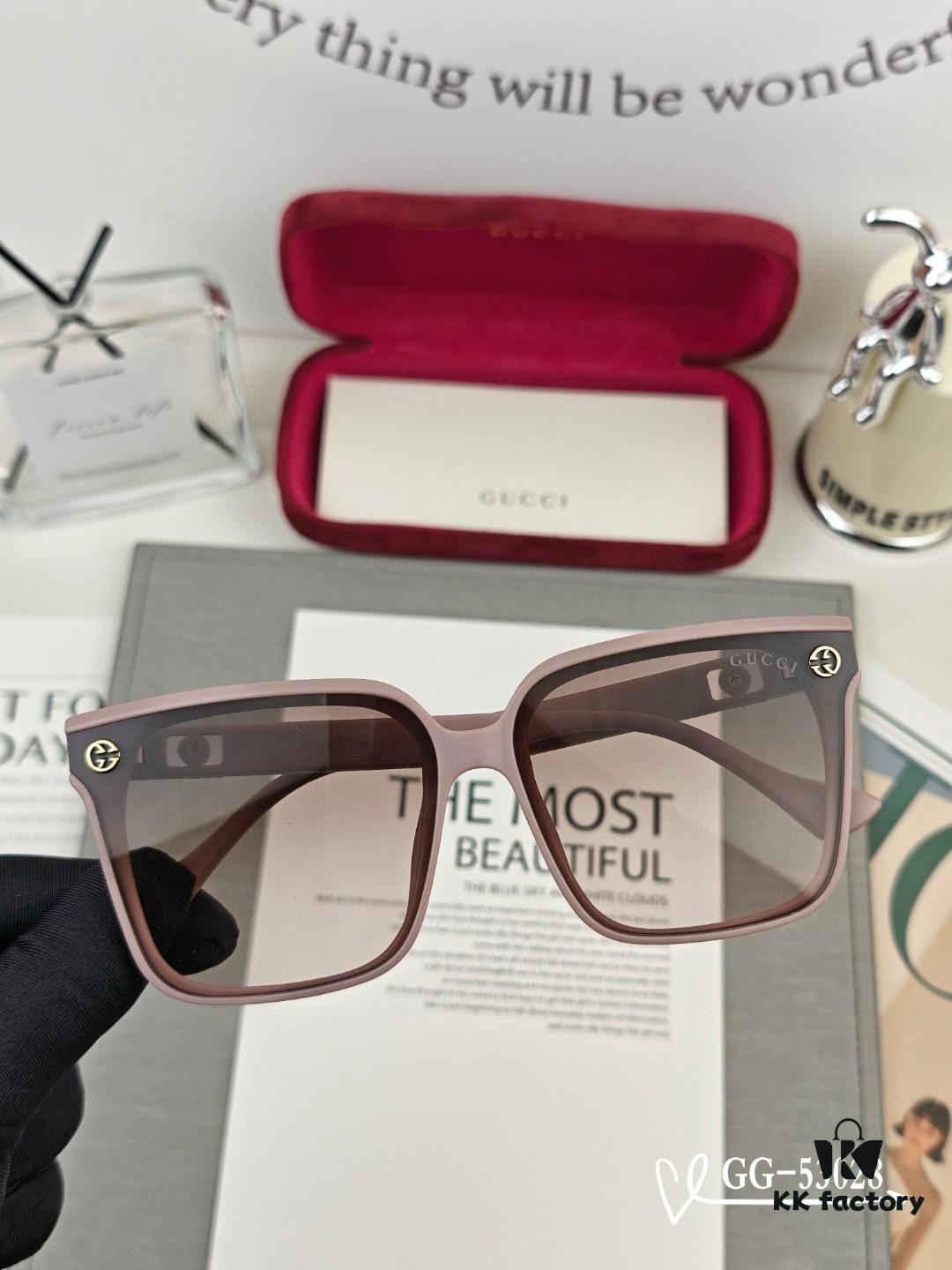 6931fe3e3a89a121ed54e63b GUCCI Italy - Polarized TR Frame Sunglasses with High-Definition Resin Lenses, Lightweight and Comfortable Wear, Model 53028
