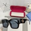 Gucci Italy - Polarized HD Resin Lenses, Lightweight TR Frame Sunglasses, Model 69101, Size 57-16-148