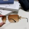 6931fe423a89a121ed54e678 Gucci Rhinestone-Embellished Butterfly Unisex Frameless Sunglasses for Women, Stylish and Fashionable Retro Sun Glasses