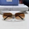 6931fe433a89a121ed54e679 Gucci Rhinestone-Embellished Butterfly Unisex Frameless Sunglasses for Women, Stylish and Fashionable Retro Sun Glasses