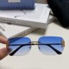 Gucci Rhinestone-Embellished Butterfly Unisex Oversized Sunglasses for Women, Stylish and Fashionable Retro Sun Glasses