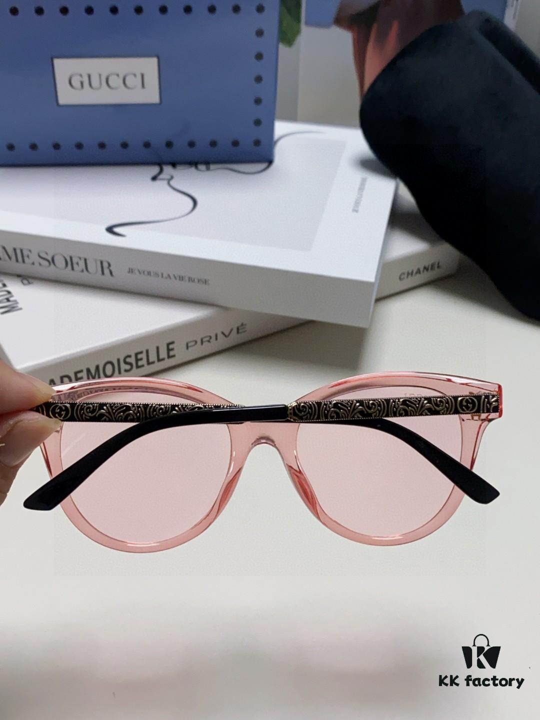 6931fe463a89a121ed54e6a9 Gucci New Bee Style Sunglasses with Metal Hinges, UV Protection, Stylish and Face-Framing for Outdoor Fashion