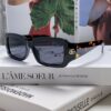 6931fe493a89a121ed54e6c8 Gucci 2025 New Arrival Unisex Black Rectangular Acetate Sunglasses with Dual Side Logo, Trendy and Comfortable Oversized Sun Glasses