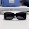 6931fe493a89a121ed54e6ce Gucci 2025 New Arrival Unisex Black Rectangular Acetate Sunglasses with Dual Side Logo, Trendy and Comfortable Oversized Sun Glasses