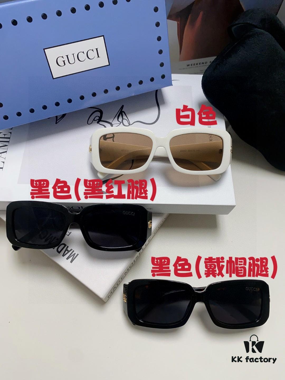 6931fe4a3a89a121ed54e6d1 Gucci 2025 New Arrival Unisex Black Rectangular Acetate Sunglasses with Dual Side Logo, Trendy and Comfortable Oversized Sun Glasses