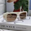 6931fe4b3a89a121ed54e6dd Gucci 2025 New Arrival Unisex Black Rectangular Acetate Sunglasses with Dual Side Logo, Trendy and Comfortable Oversized Sun Glasses