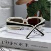 6931fe4b3a89a121ed54e6de Gucci 2025 New Arrival Unisex Black Rectangular Acetate Sunglasses with Dual Side Logo, Trendy and Comfortable Oversized Sun Glasses
