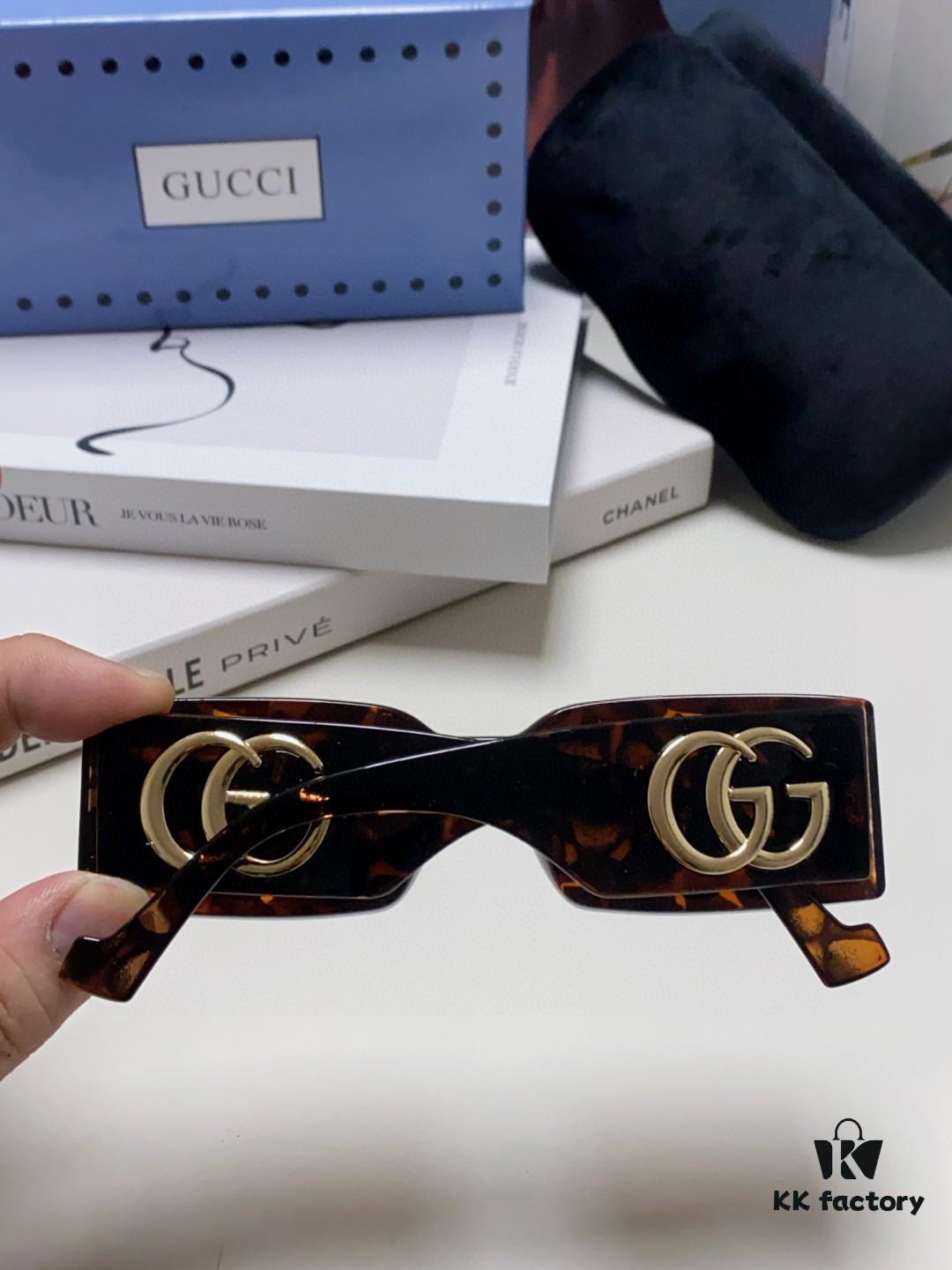6931fe4d3a89a121ed54e6f8 Gucci Bright and Bold Personality Rectangular Narrow-Framed Sunglasses Unisex Streetwear Style, Versatile Design GG1425S
