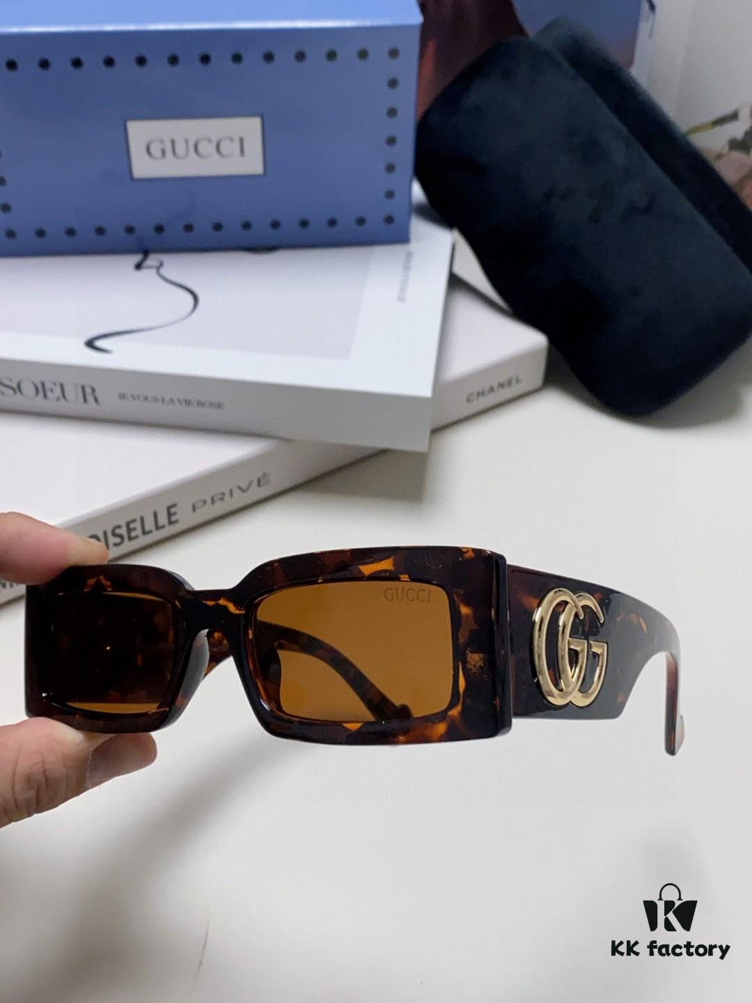 6931fe4d3a89a121ed54e6f9 Gucci Bright and Bold Personality Rectangular Narrow-Framed Sunglasses Unisex Streetwear Style, Versatile Design GG1425S