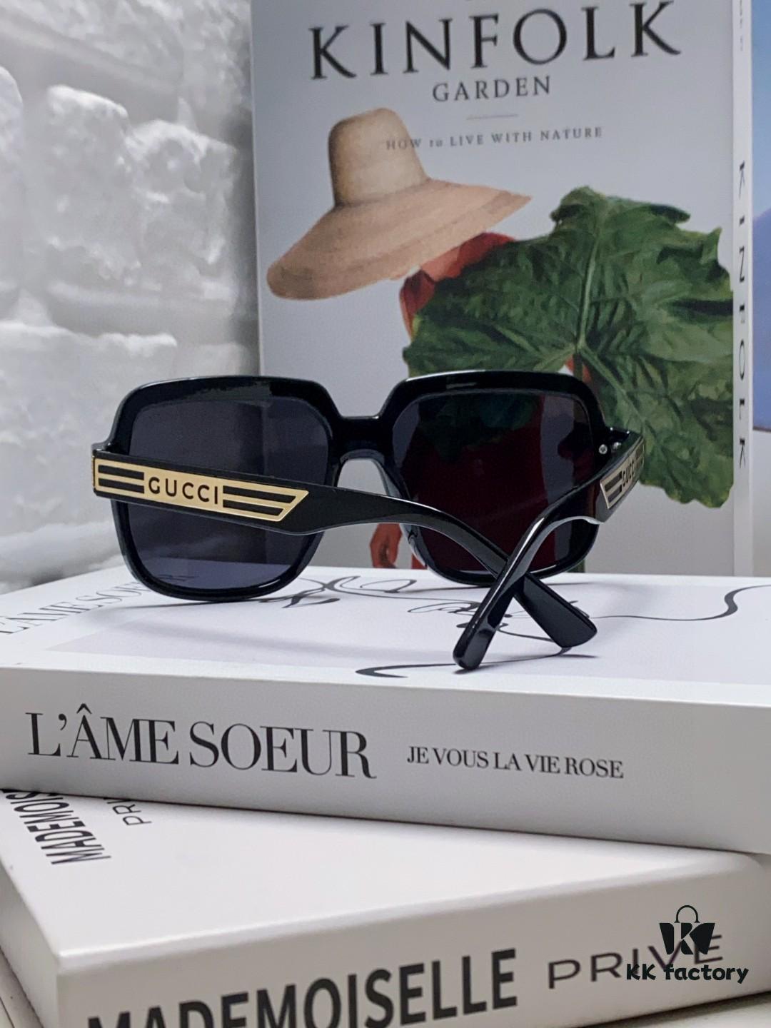 6931fe4e3a89a121ed54e70a Gucci 2025 New Arrival Classic Round Frame Unisex Sunglasses, Polarized UV-Protective Lenses, Flattering on All Face Shapes
