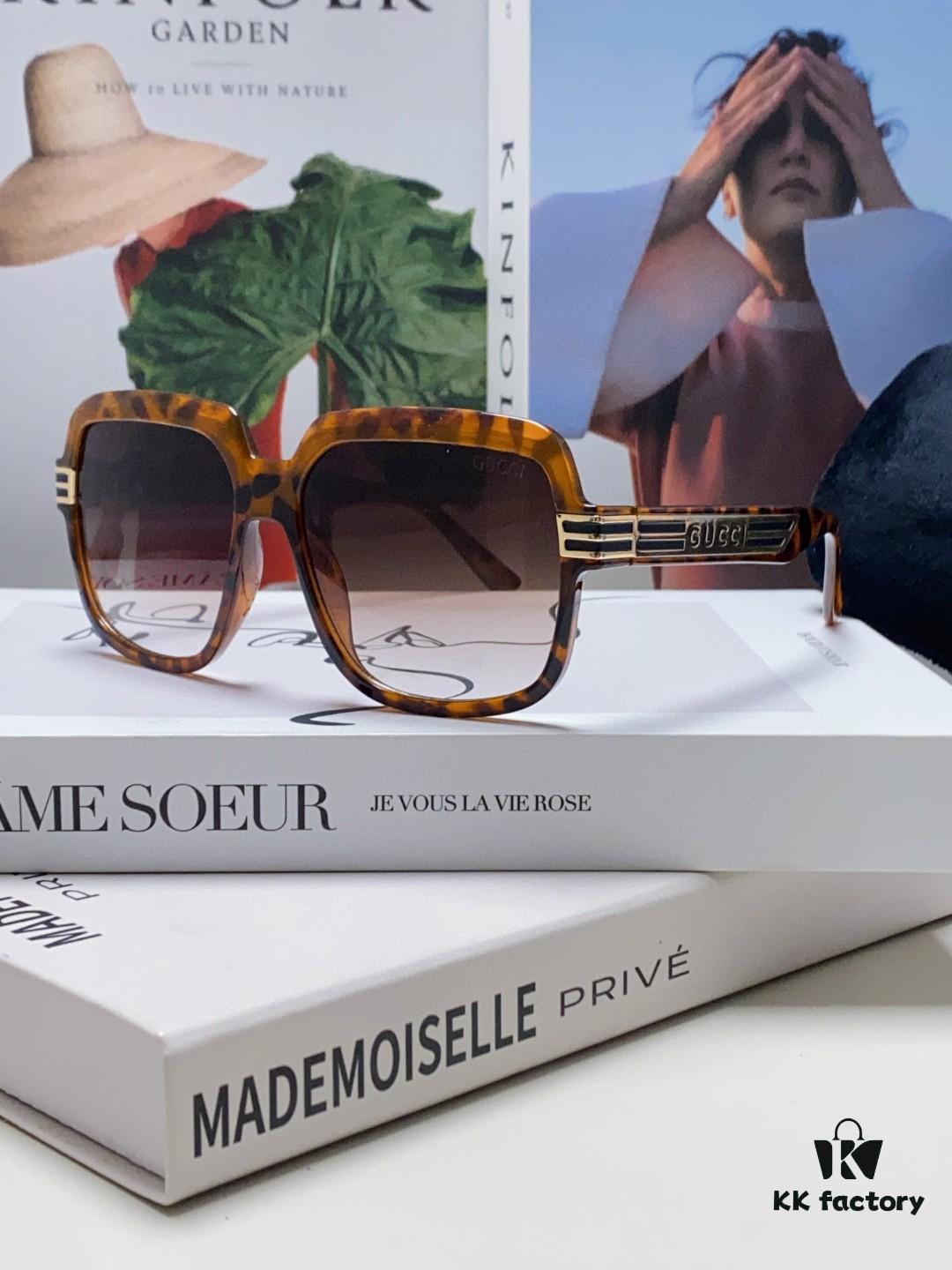 6931fe4f3a89a121ed54e712 Gucci 2025 New Arrival Classic Round Frame Unisex Sunglasses, Flattering on All Face Shapes, Polarized UV-Protective Lenses