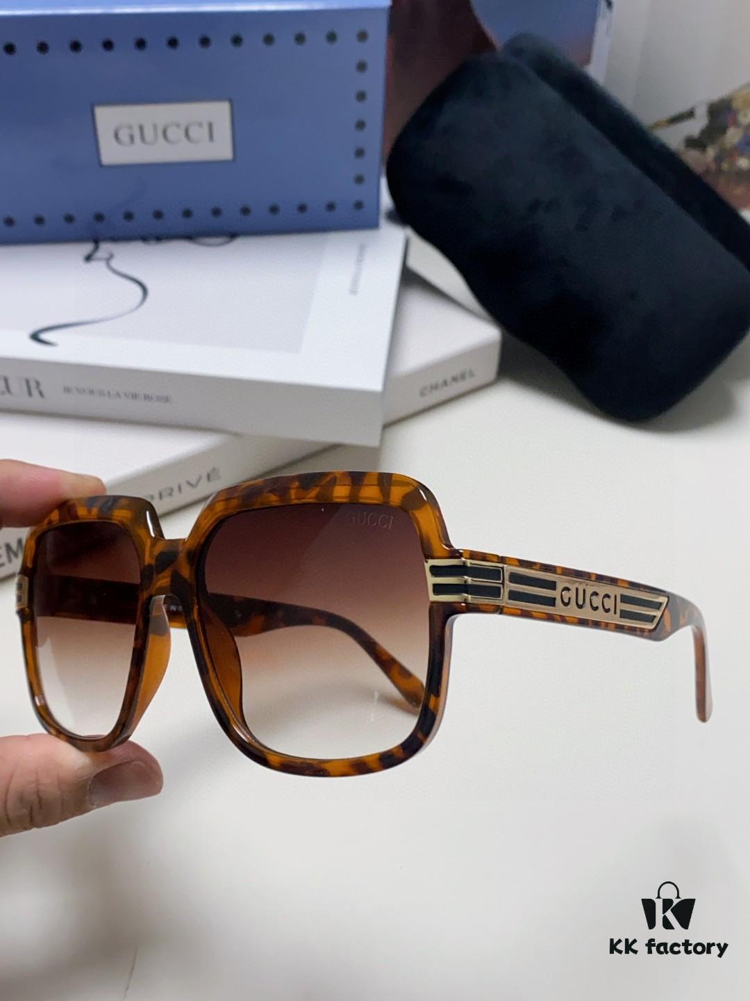 6931fe4f3a89a121ed54e717 Gucci 2025 New Arrival Classic Round Frame Unisex Sunglasses, Flattering on All Face Shapes, Polarized UV-Protective Lenses