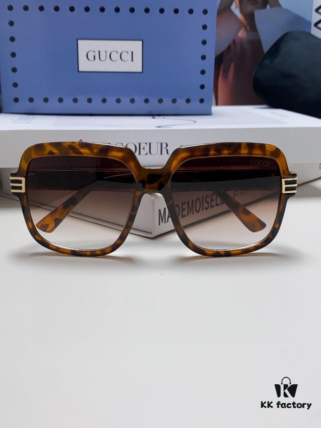 6931fe4f3a89a121ed54e718 Gucci 2025 New Arrival Classic Round Frame Unisex Sunglasses, Flattering on All Face Shapes, Polarized UV-Protective Lenses