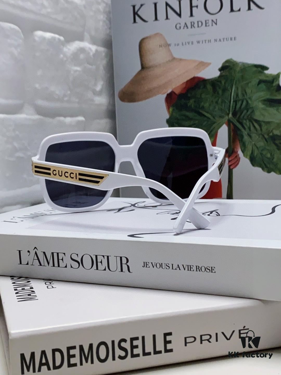 6931fe503a89a121ed54e71e Gucci 2025 New Arrival Classic Round Frame Unisex Sunglasses, Flattering on All Face Shapes, Perfect with Coats or Dresses, Polarized UV-Protective Lenses