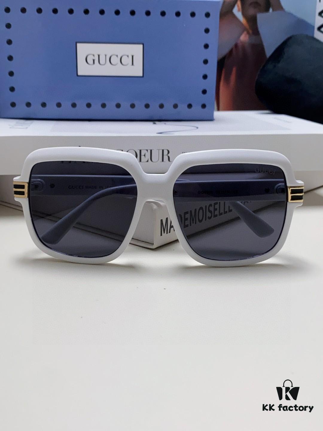 6931fe503a89a121ed54e721 Gucci 2025 New Arrival Classic Round Frame Unisex Sunglasses, Flattering on All Face Shapes, Perfect with Coats or Dresses, Polarized UV-Protective Lenses