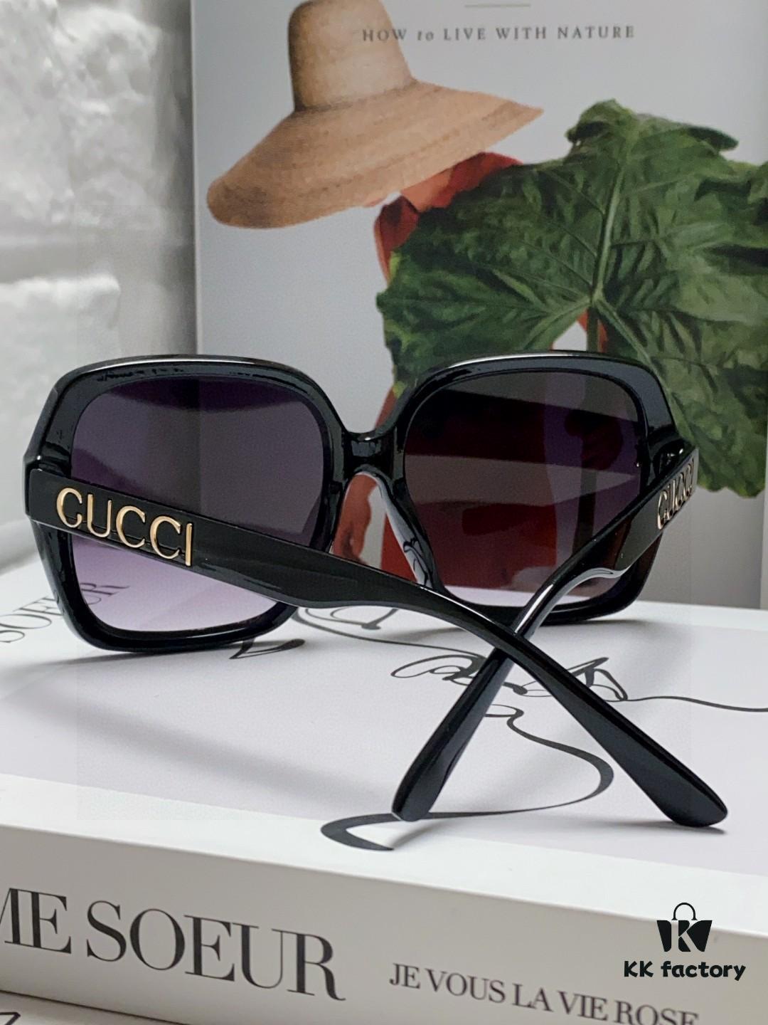 6931fe513a89a121ed54e731 Gucci 2025 New Women's Sunglasses, Fashionable Oversized Sun Glasses for Women, Brand Designer Eyewear