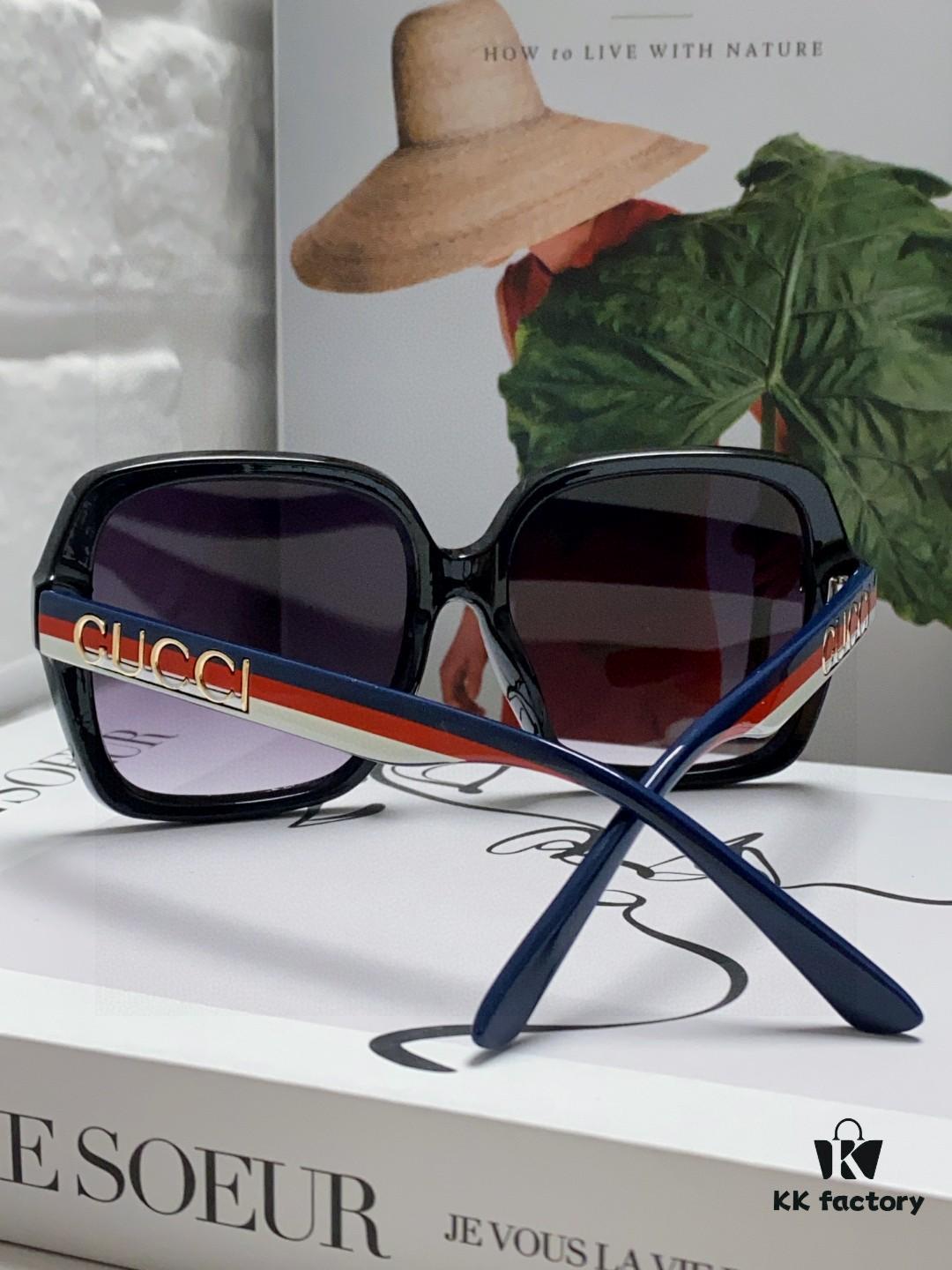 6931fe533a89a121ed54e74f Gucci Women's Sunglasses 2025 New Fashion Oversized Sun Glasses for Women, Stylish Brand Eyewear for Large Faces